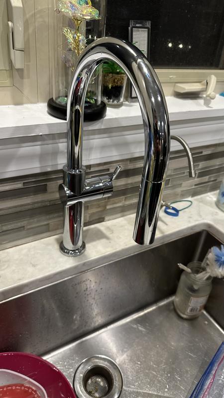 Overall height and 180 degree neck