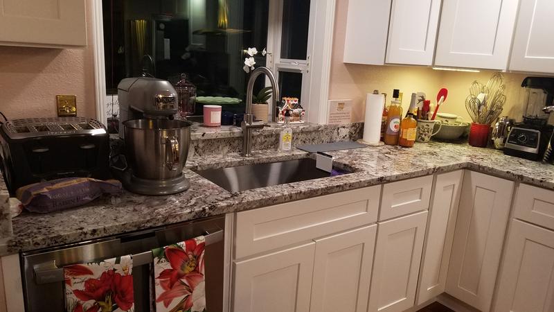 Crue faucit with the Kohler sink tool