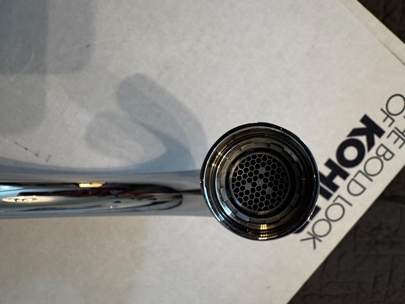 Kohler Components Nickel Widespread Bathroom Sink Faucet and