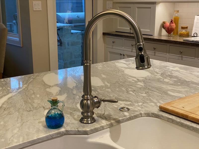 Love the convenience of a touchless faucet!