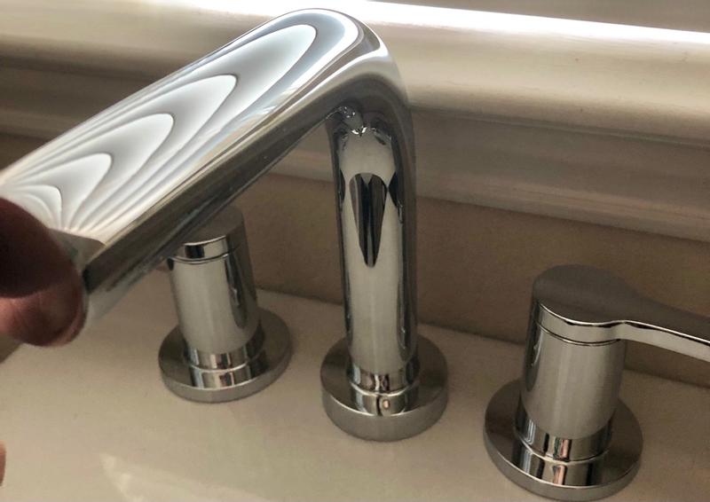 KOHLER Elate Vibrant Brushed Nickel 2-handle Deck-mount Roman Low