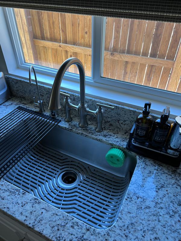 Kohler stainless discount steel sink protector