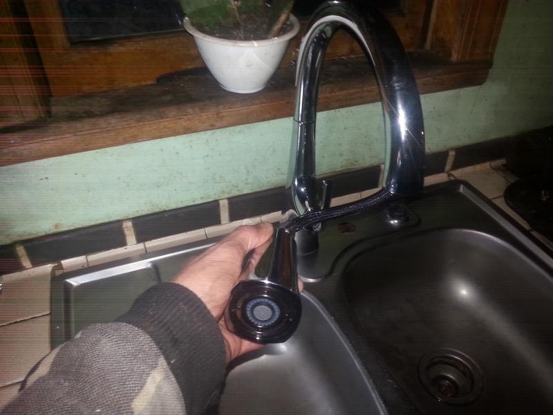 Spray Head on faucet