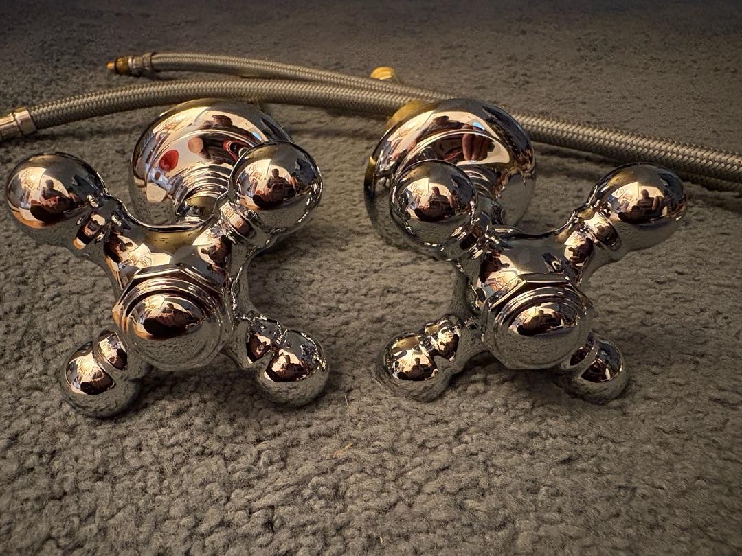 Artifacts Bathroom Sink Cross Handles | K-98068-3 | KOHLER