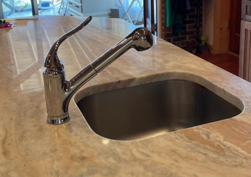 KOHLER Coralais Polished chrome Single Handle Sink/Counter mount Pull ...