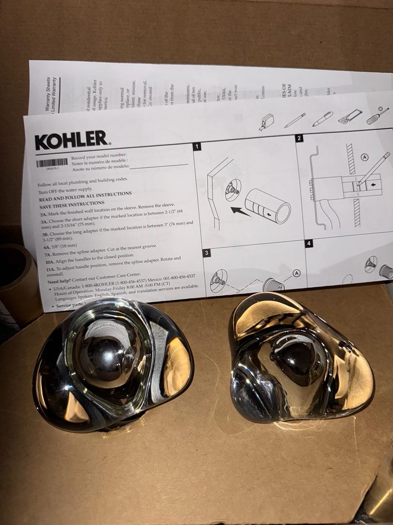 Landshapes Bathroom Sink Handles | K-T77981-CLG | KOHLER