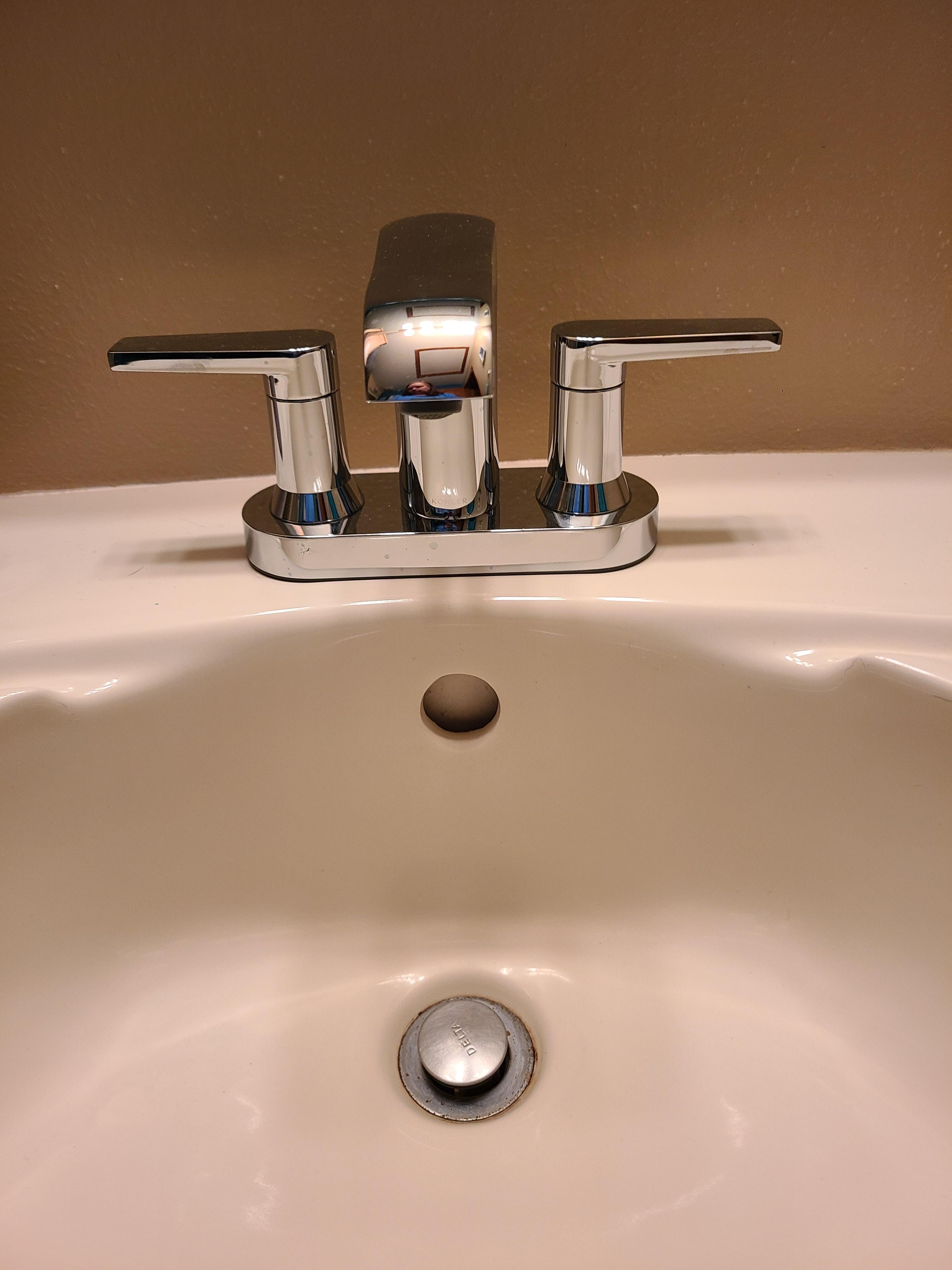 Hint Centerset Bathroom Sink Faucet | K-97094-4 | KOHLER
