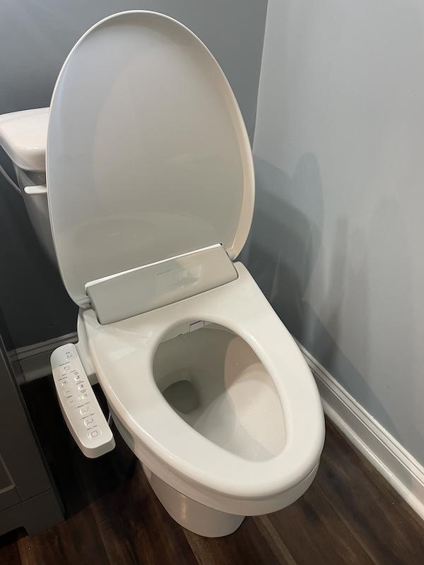 Trace Toilet combo with Pureclean bidet