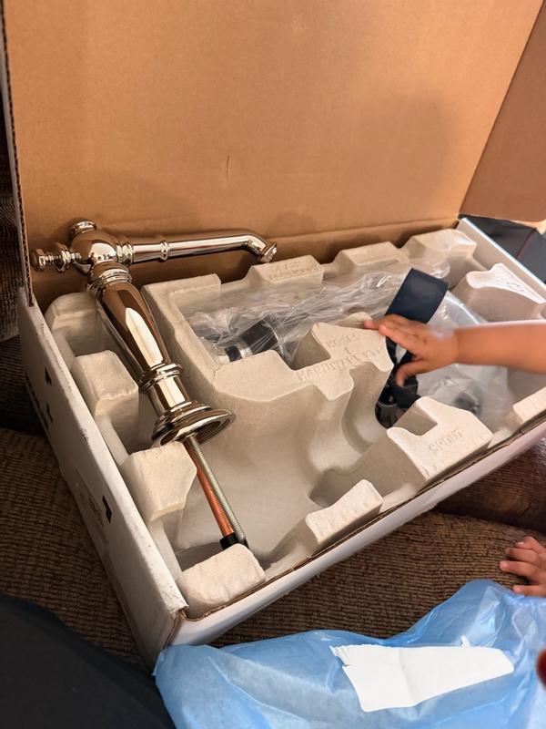 Artifacts Bathroom Sink Spout With Column Design | K-72760 | KOHLER