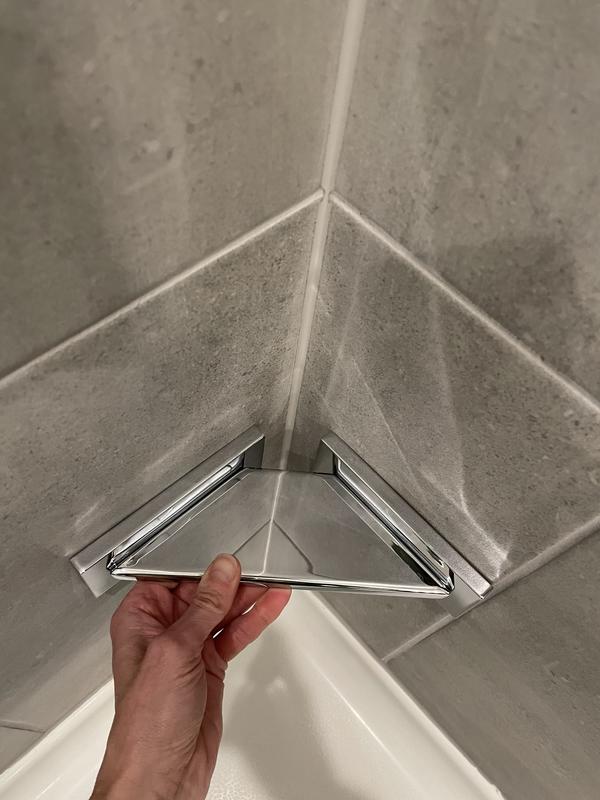 KOHLER Square Foot Rest in Polished Chrome