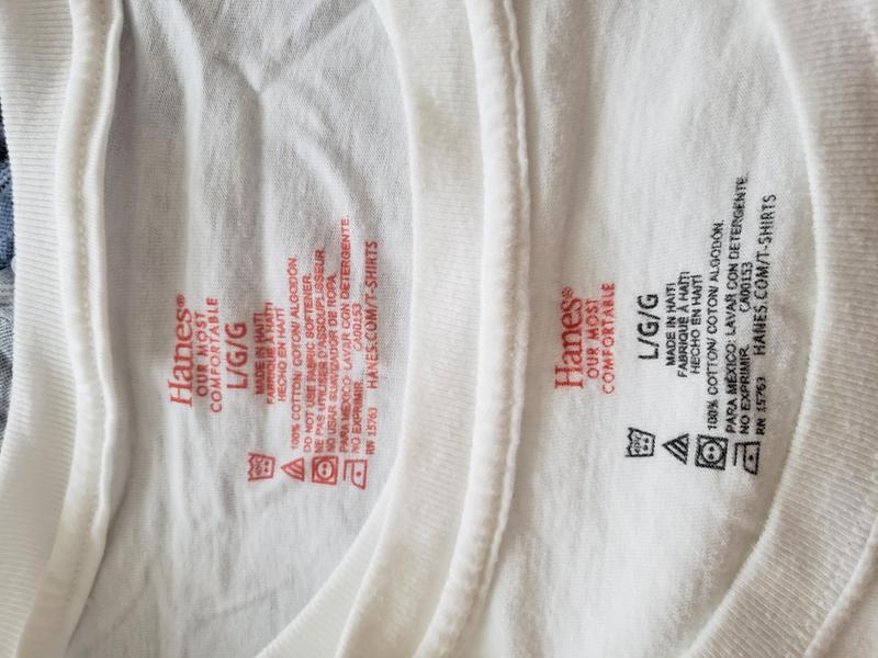 hanes t shirts made in haiti