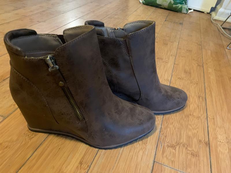 soul naturalizer haley wedge bootie