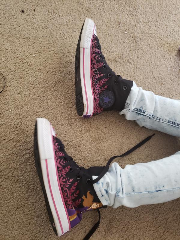 princess converse shoes