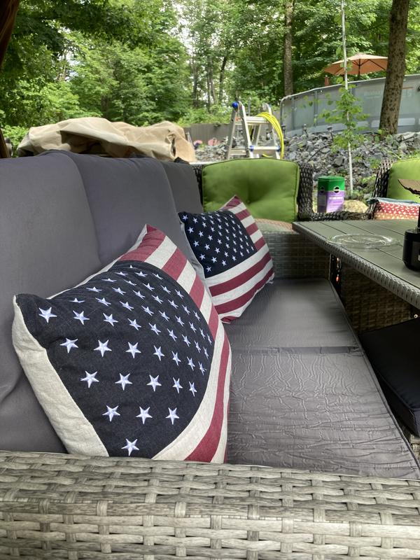 Celebrate Together™ Americana Oversized American Flag Pillow