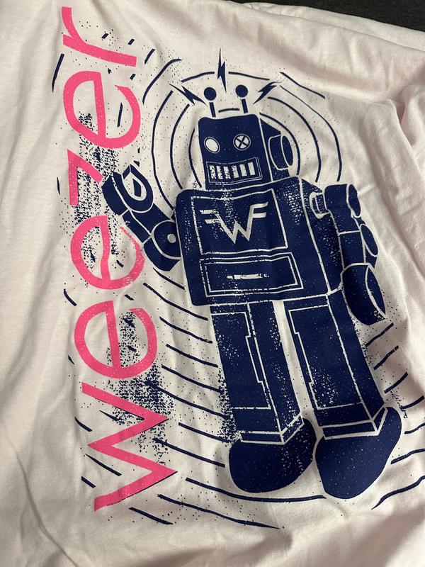 Men's Weezer Robot Graphic Tee