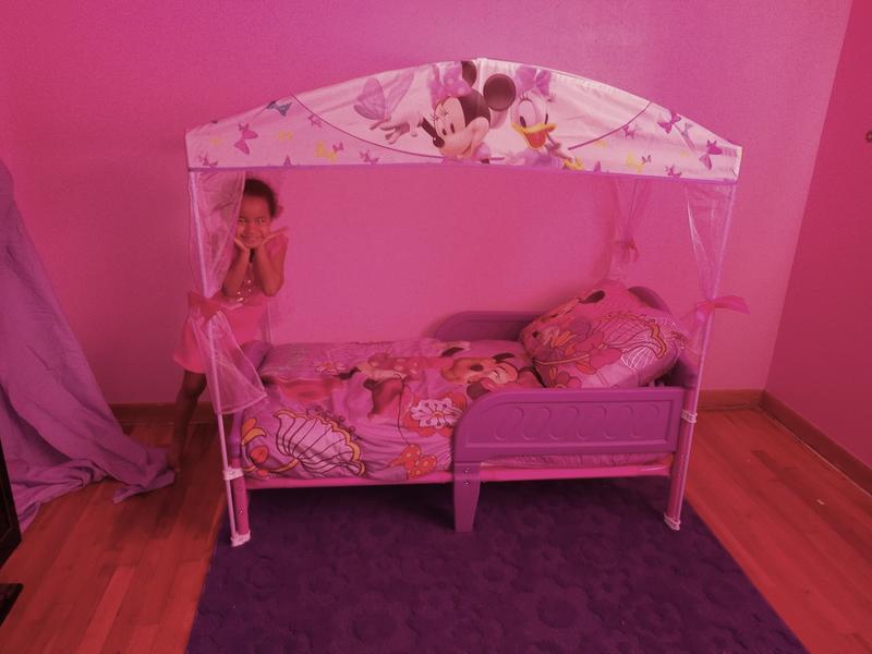 minnie mouse canopy bed
