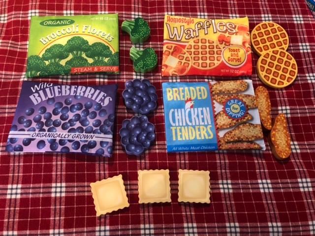 melissa and doug frozen food set