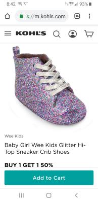 kohls baby girl shoes