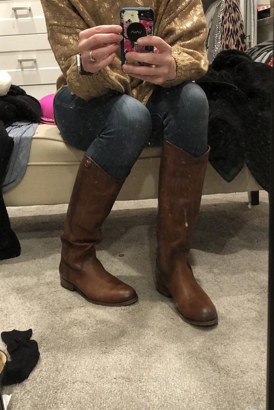 frye melissa slip on