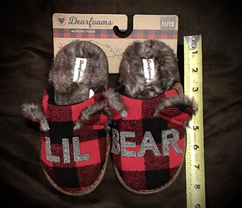 kohls lil bear slippers
