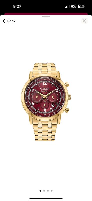 Citizen Men's 43mm Eco-Drive Chronograph Stainless Steel Watch