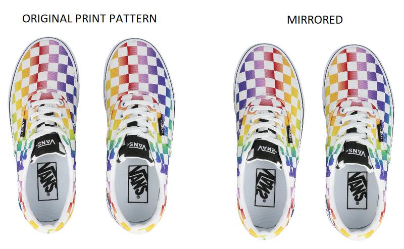 rainbow vans kohls