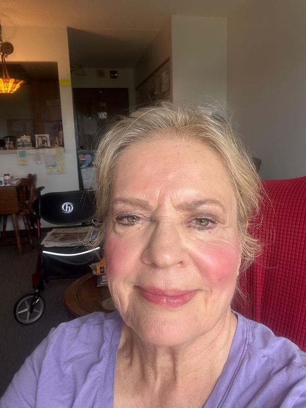 Customer photo for "Love this baked blush"