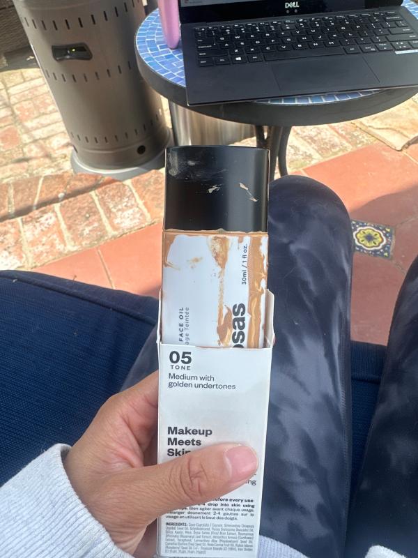Customer photo for "Needs better packaging"