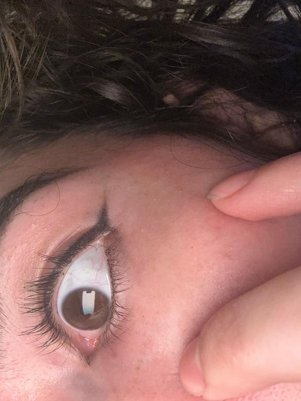 Customer photo for "easy to apply not long lasting"
