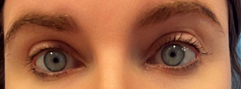 Customer photo for "New favorite mascara"