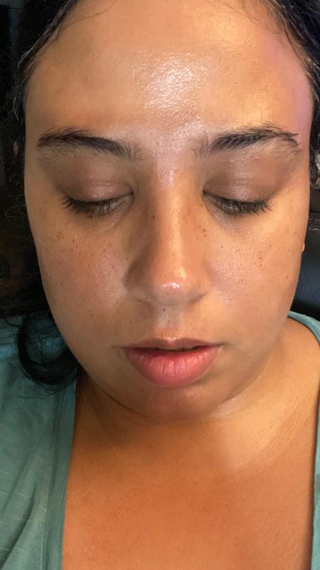 Customer photo for "Not great for lashes"