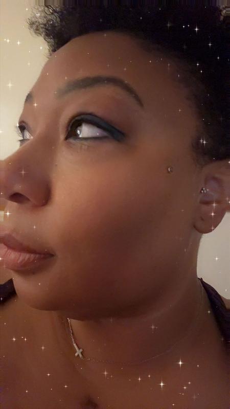 Customer photo for "Eyeliner glides perfectly"