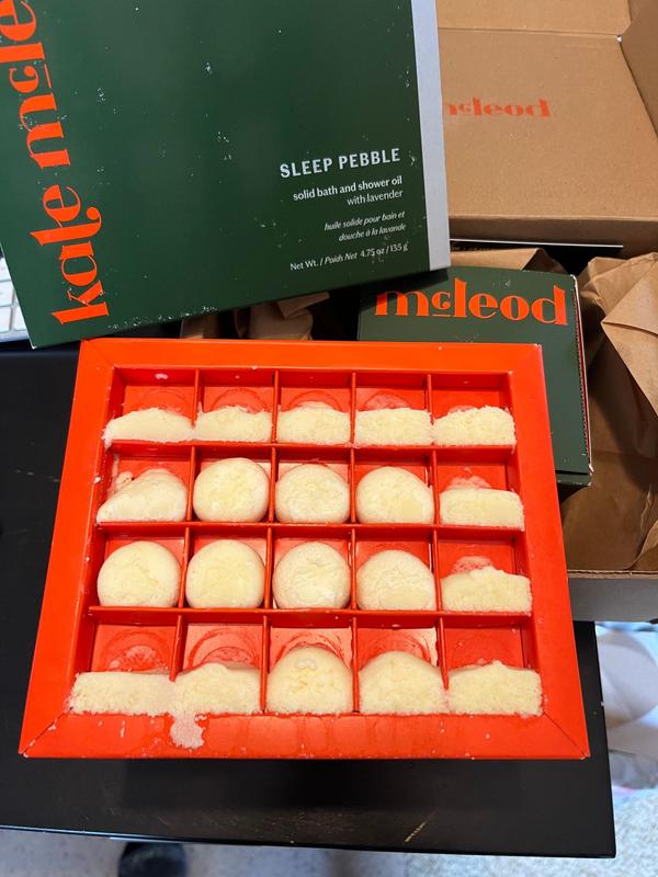 Customer photo for "Product Arrived Melted"