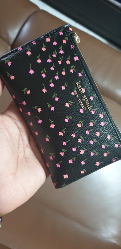 kate spade sylvia small slim bifold wallet