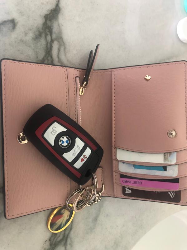 kate spade margaux small keyring wallet