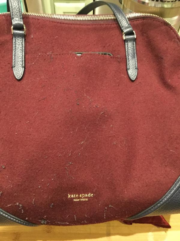 kate spade felt bag