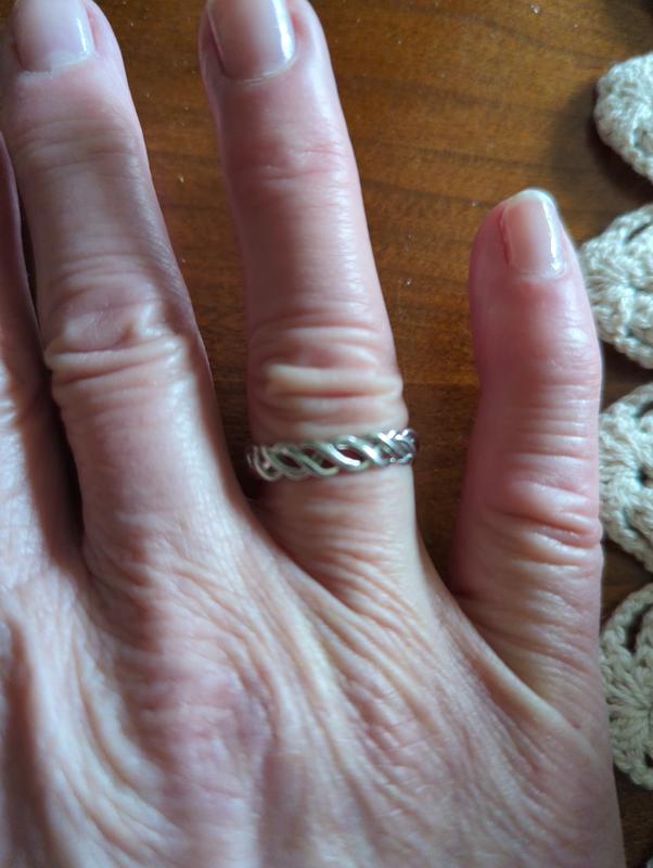Stackable Ring Braided Design Sterling Silver | Kay