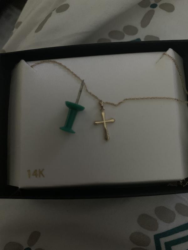 Kay jewelers sale children's cross necklace