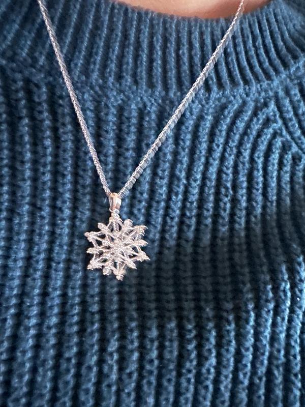 Kay jewelers snowflake deals necklace