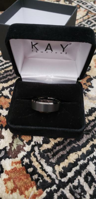 Kay jewelers tungsten hot sale wedding bands