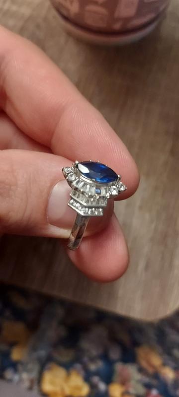 Lab-Created Sapphire Ring Sterling Silver | Kay