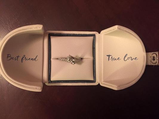 Best friend and true deals love ring