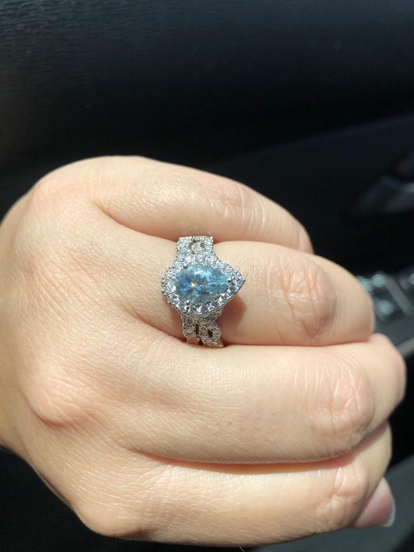 Neil lane deals aquamarine ring