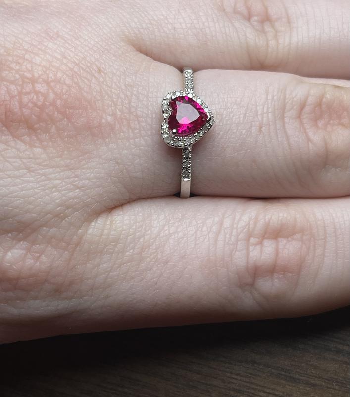 Kay jewelers deals ruby heart ring