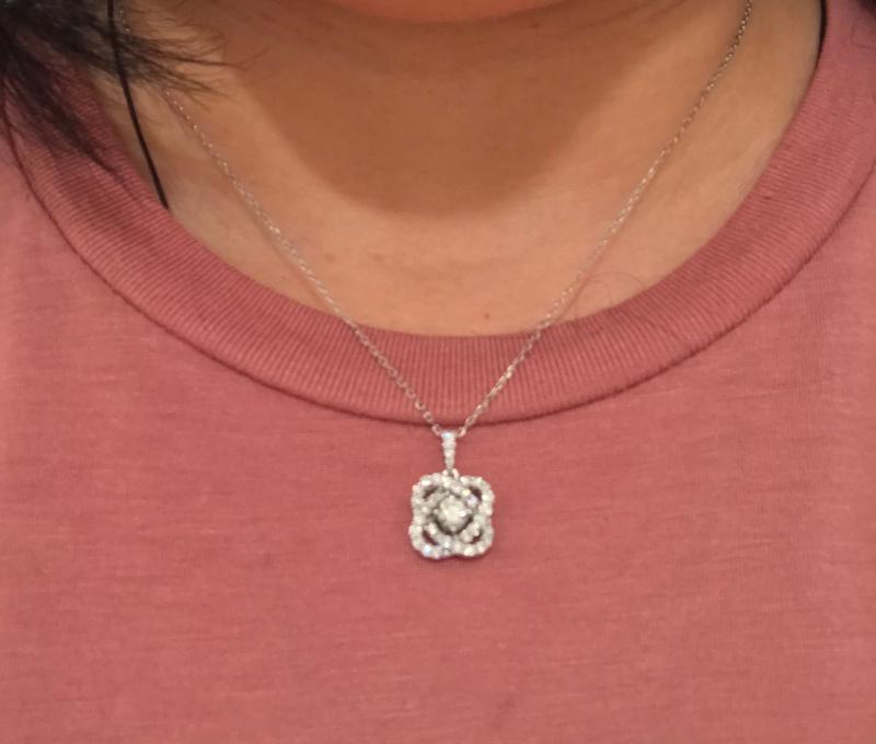 Center of me necklace deals at kay jewelers