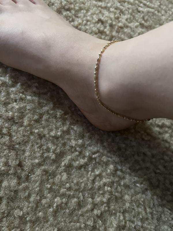 Gold ankle deals bracelet kay jewelers