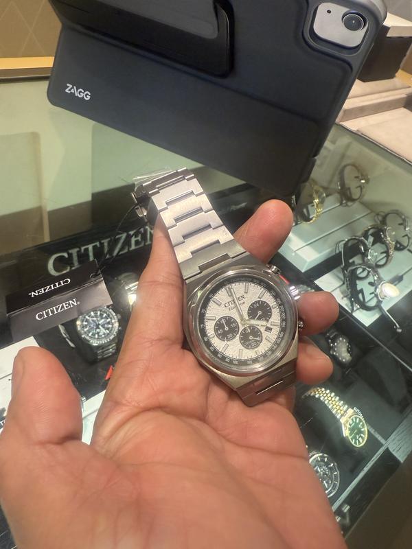 Citizen Zenshin Chrono Super Titanium Men's Watch CA4610-85A | Kay