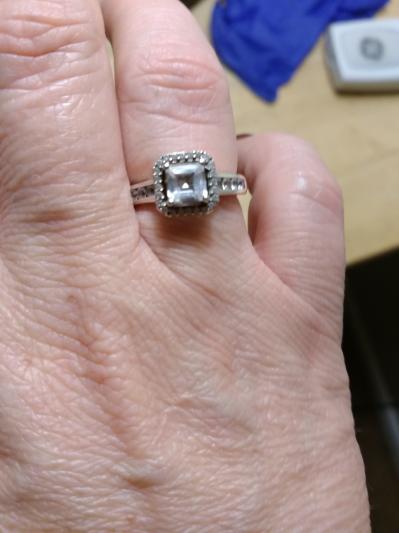 lab grown white sapphire engagement rings