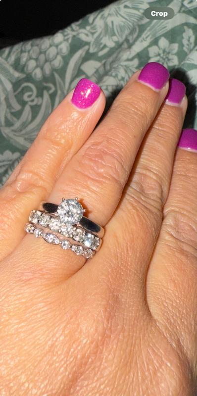 Monique Lhuillier Bliss Lab-Grown Diamond Anniversary Ring 1