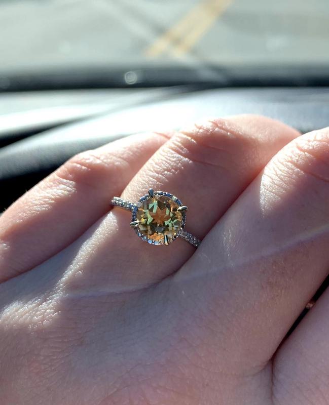 Kay jewelers store citrine ring